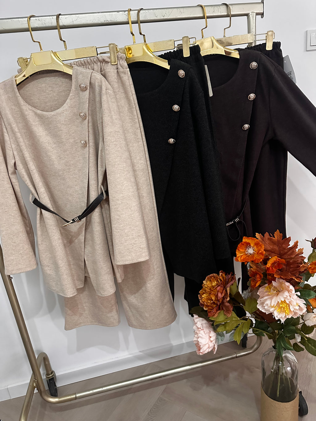 Twinset met riem