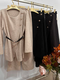 Twinset met riem