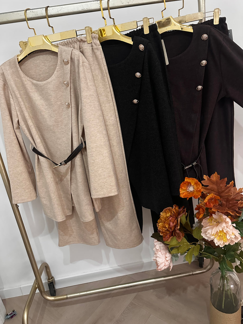Twinset met riem