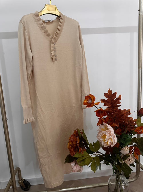 Comfortabele Gebreide Jurk