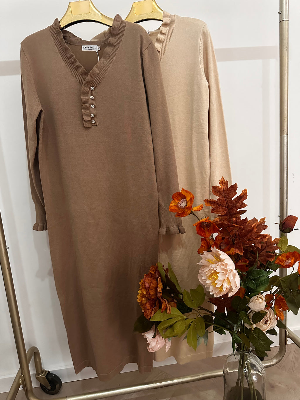 Comfortabele Gebreide Jurk